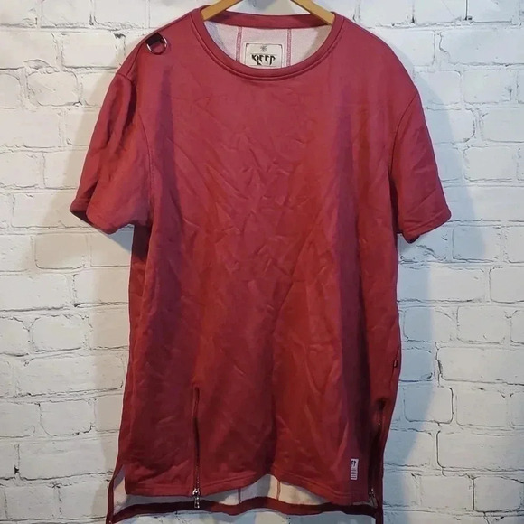 Men's Kleep Streetwear Sueded Shirt Size 2XL - Picture 1 of 8